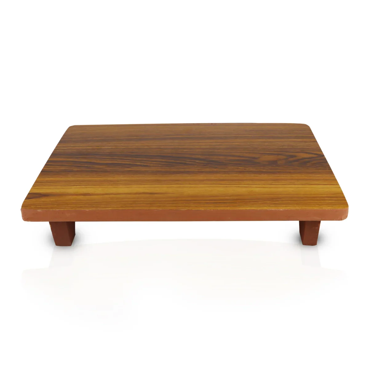 Manai Palagai - 2.75 x 18 x 12 Inches | Wooden Chowki/ Patla for Pooja - Image 2