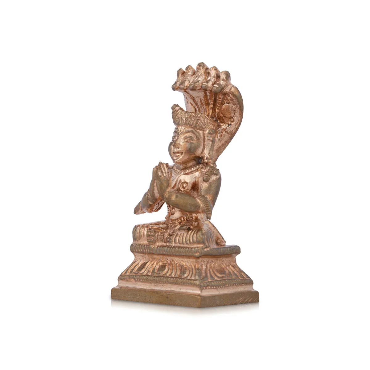 Manavaala Mamunigal Statue - 1.5 x 1.25 Inches | Panchaloha Idol/ Manavala Mamuni Idol for Pooja/ 70 Gms Approx - Image 3