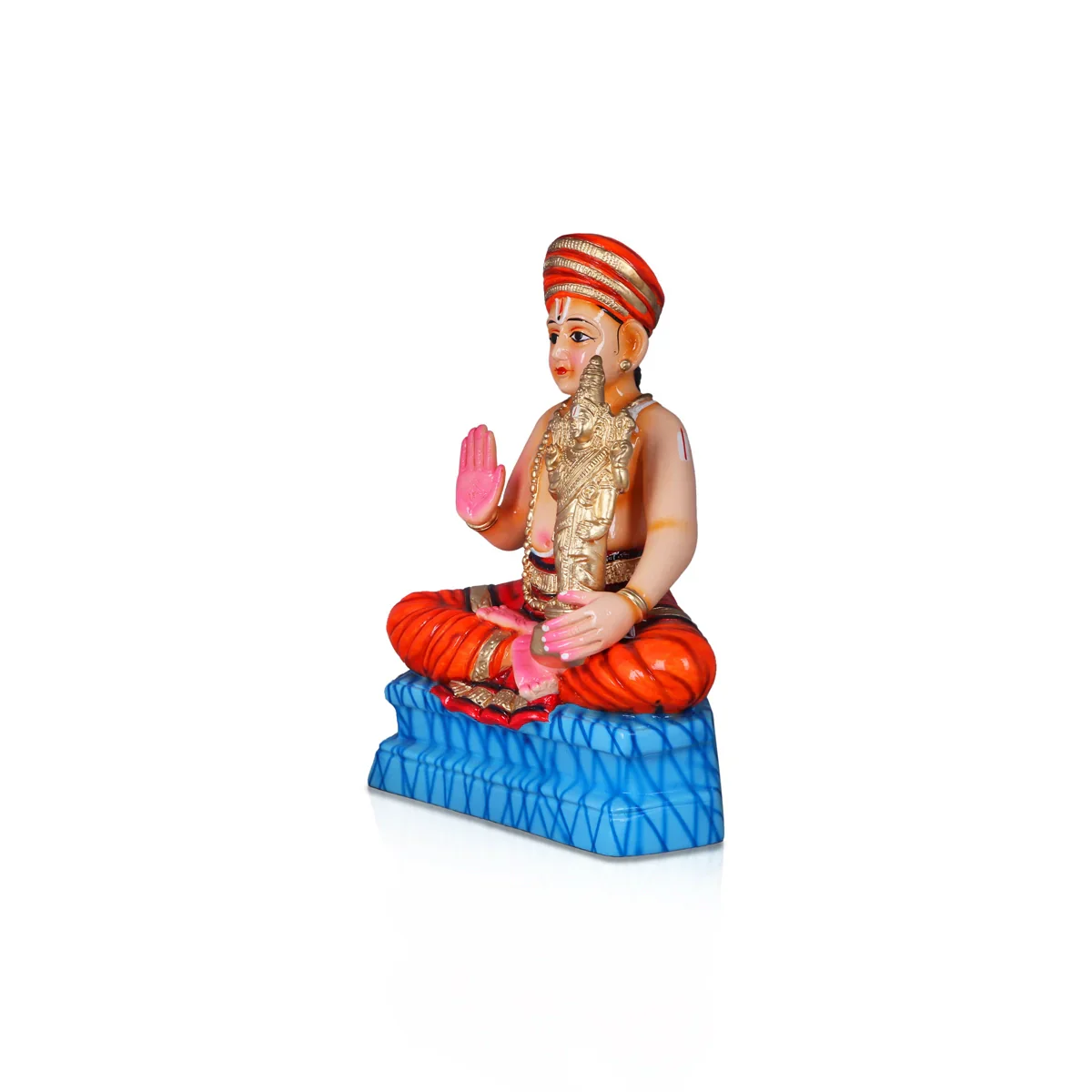 Manavala Mamunigal Paper Mache Golu Bommai - 23 Inches | Giri Golu Doll/ Navaratri Golu Bomma/Gombe/Bommai - Image 2