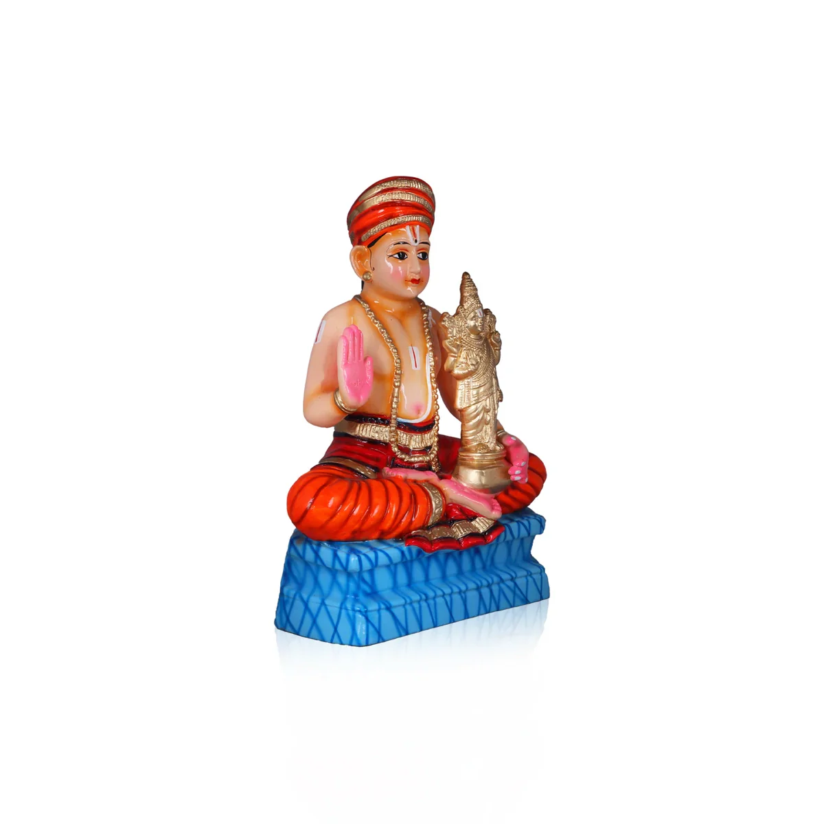 Manavala Mamunigal Paper Mache Golu Bommai - 23 Inches | Giri Golu Doll/ Navaratri Golu Bomma/Gombe/Bommai - Image 3