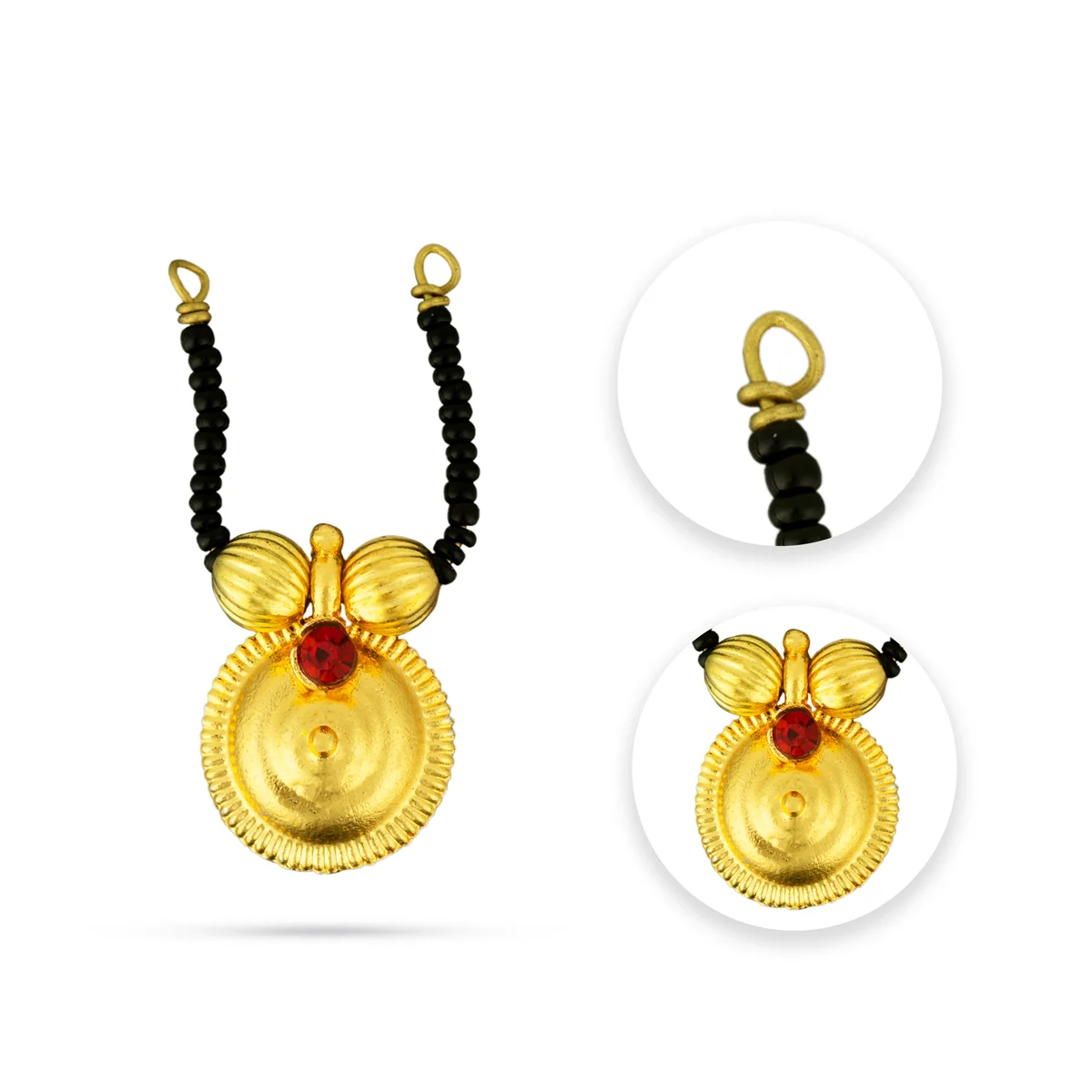 Mangal Sutra - 1.5 Inches | Varalakshmi Decor/ Thali Mangalsutra / Mangala Sutra / Jewelry Deity Decor - Image 2