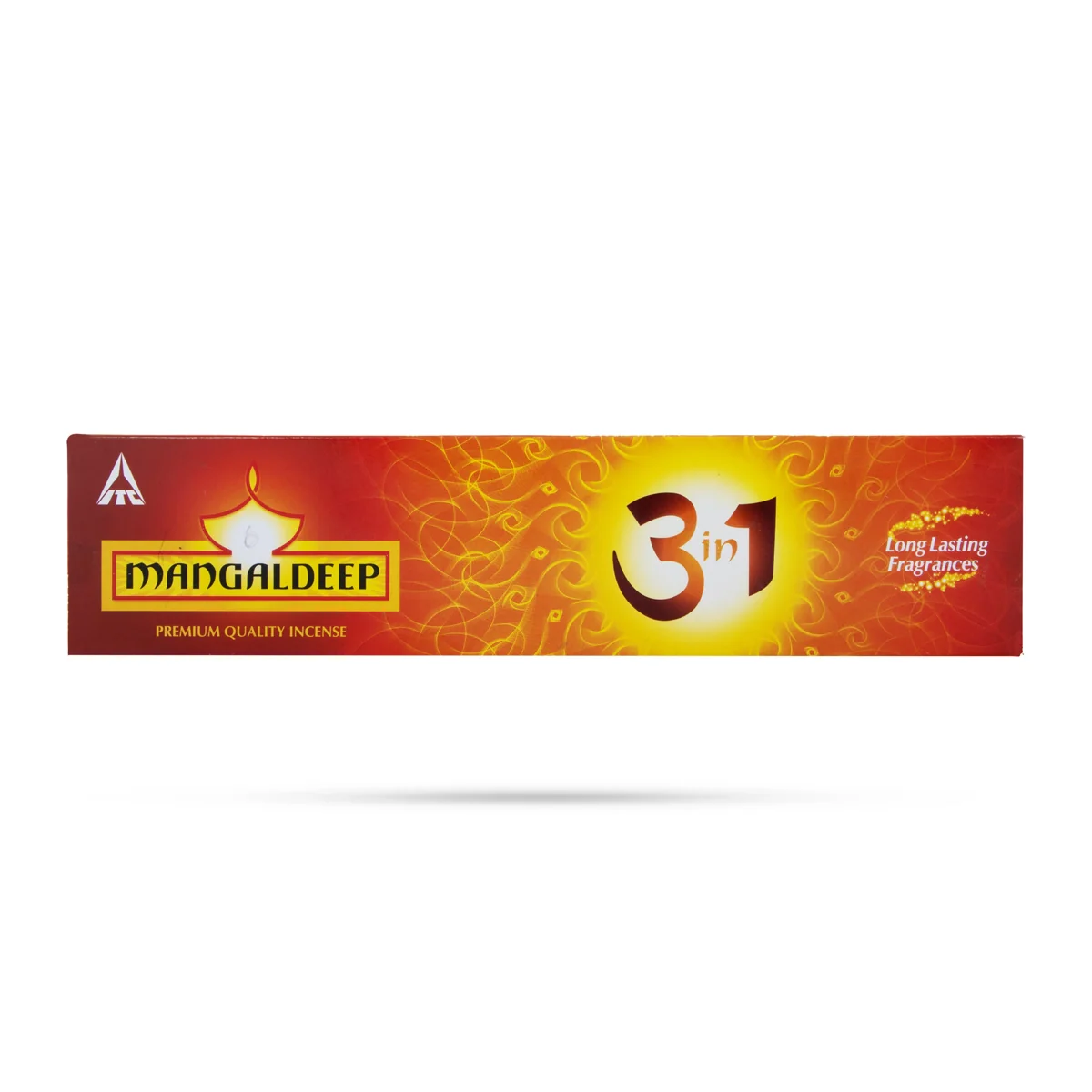 Mangaldeep Premium Quality Three In One Incense Sticks - 102 Gms | Incense Sticks/ 3 in 1 Agarbatti for Pooja - Image 2