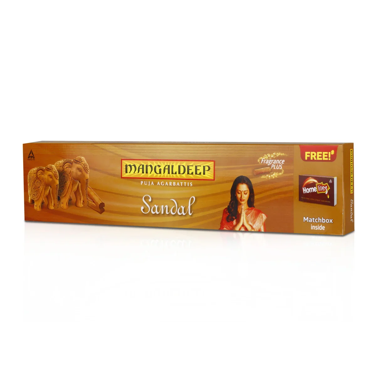 Mangaldeep Sandalwood Puja Agarbatti - 76 Sticks | Incense Sticks/ Agarbathi for Pooja - Image 3