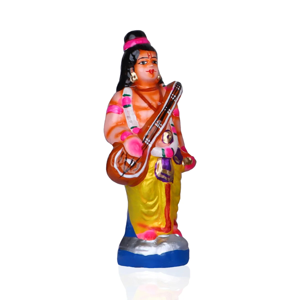 Mangani Thiruvilaiyadal Clay Golu Bommai Set - 8 x 9 Inches | Giri Golu Doll/ Navaratri Golu Bomma/Gombe - Image 14