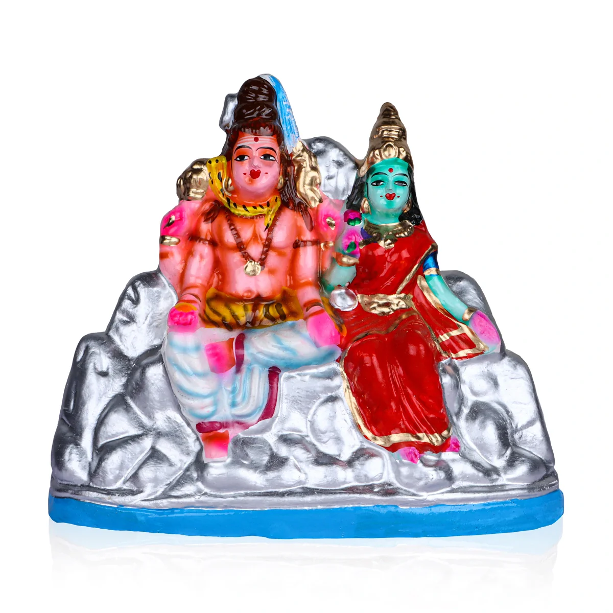 Mangani Thiruvilaiyadal Clay Golu Bommai Set - 8 x 9 Inches | Giri Golu Doll/ Navaratri Golu Bomma/Gombe - Image 5
