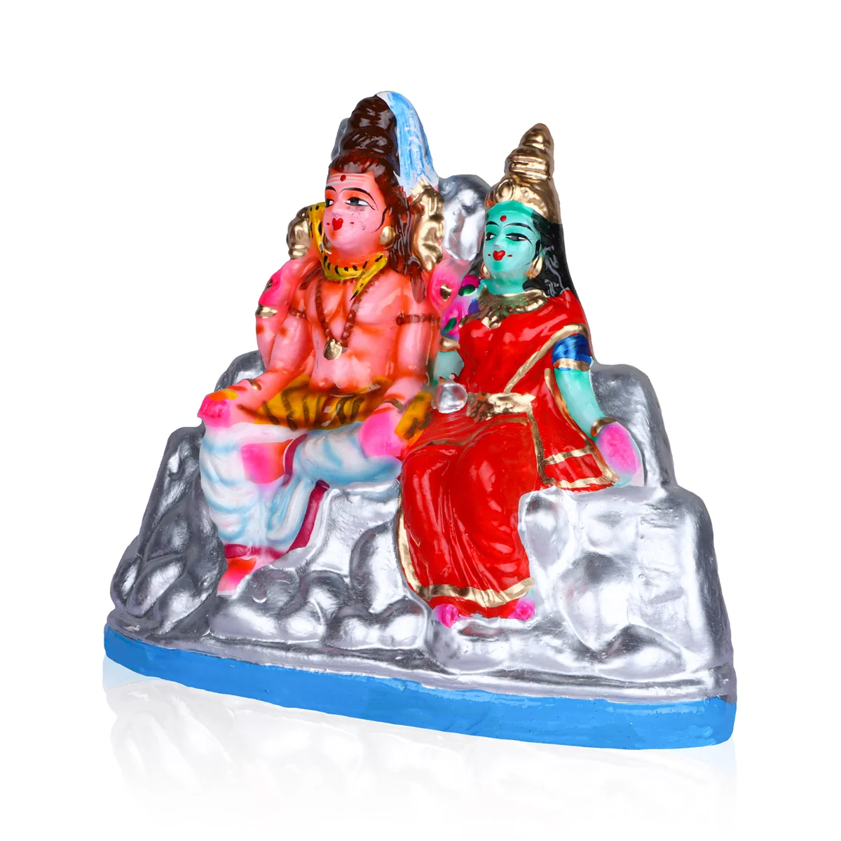 Mangani Thiruvilaiyadal Clay Golu Bommai Set - 8 x 9 Inches | Giri Golu Doll/ Navaratri Golu Bomma/Gombe - Image 6