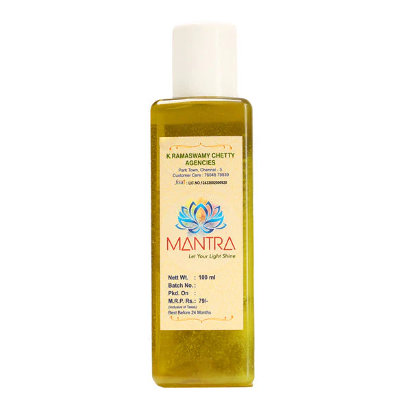 Mantra Chandanadi Thailam - 100 ml |Santhanathi Thailam/ Chandanadi Oil/ Chandanadi Tailam for Pooja - Image 2