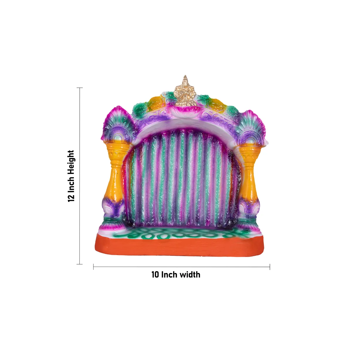 Marriage Paper Mache Golu Bommai Set - 12 x 10 Inches | Giri Golu Doll/ Navaratri Golu Bomma/Gombe/Bommai - Image 8