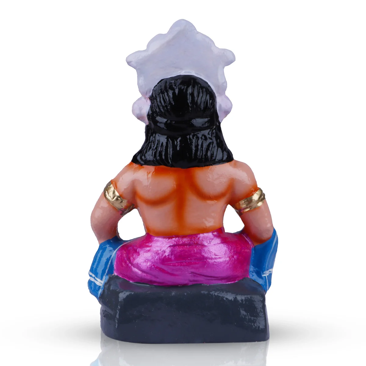 Maya Bazar Clay Golu Bommai Set - 10 Inches | Giri Golu Doll/ Navaratri Golu Bomma/ Bommai/ Gombe - Image 9