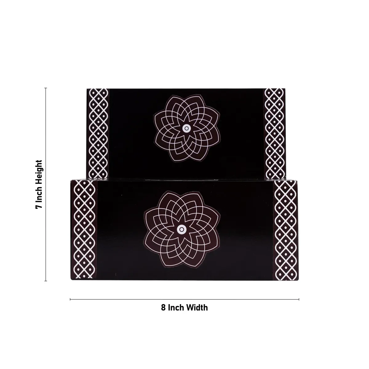 MDF Kolu Padi - 7 X 8 Inches | 2 Steps Wooden Golu Steps/ Kolu Stand/ Bommai Kolu Padi For Navaratri - Image 3