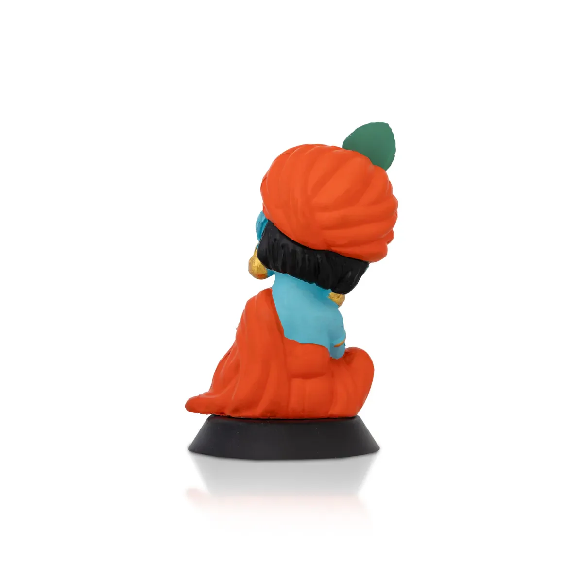 Meditating Krishna Murti - 3.5 X 2 Inches | Car Dashboard Decor/ Blue Colour Krishna Idol For Home Decoration - Image 9