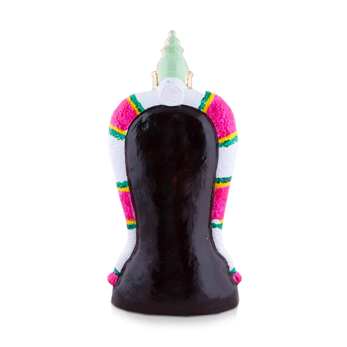 Meenakshi Clay Golu Bommai - 17 x 8 Inches | Giri Golu Doll/ Navaratri Golu Bomma/Gombe/Bommai - Image 4