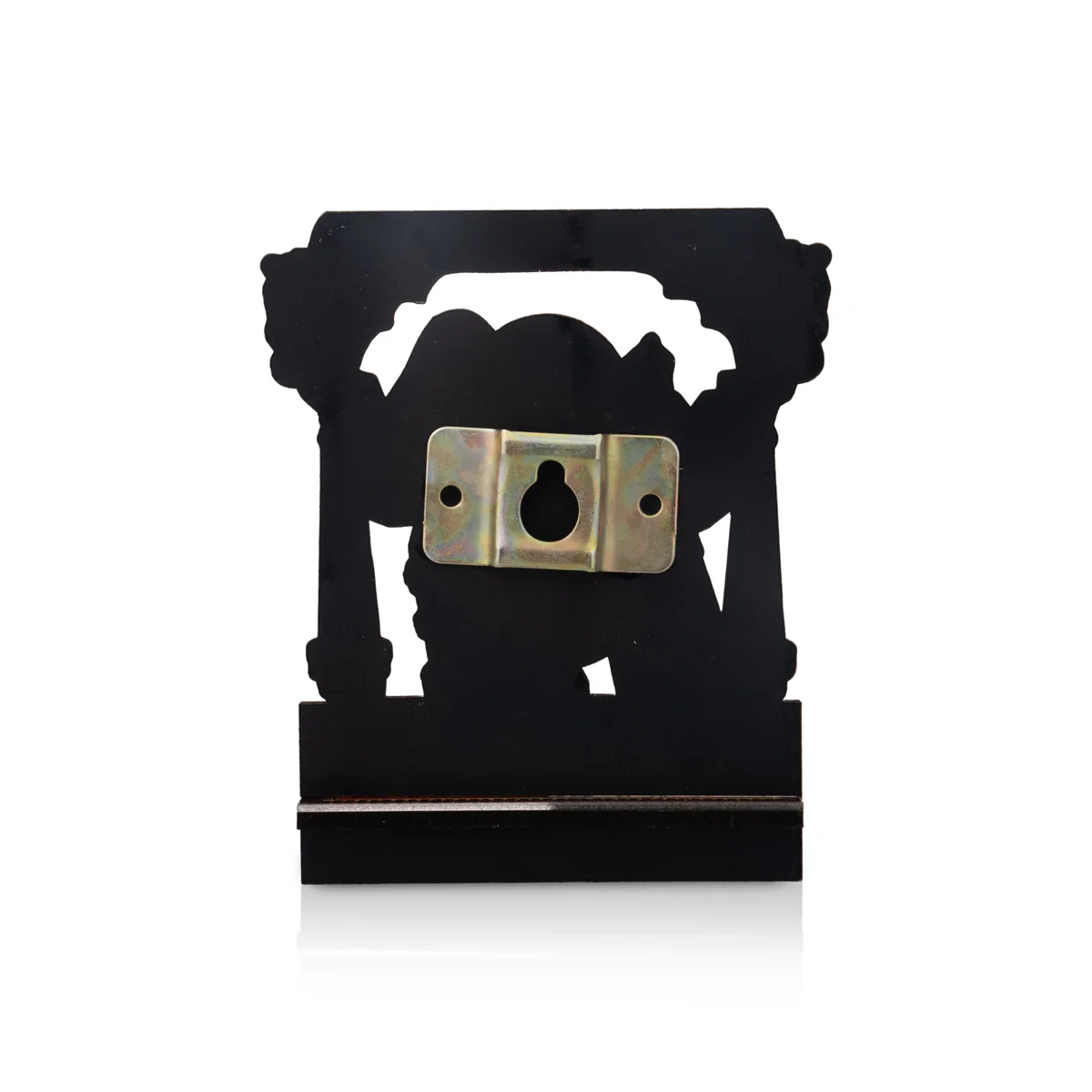 Sri Chakra Design Manai Palagai With Meenakshi Kalyanam Photo Frame - 4 x 3 Inches | Bajot With Picture Frame - Image 6