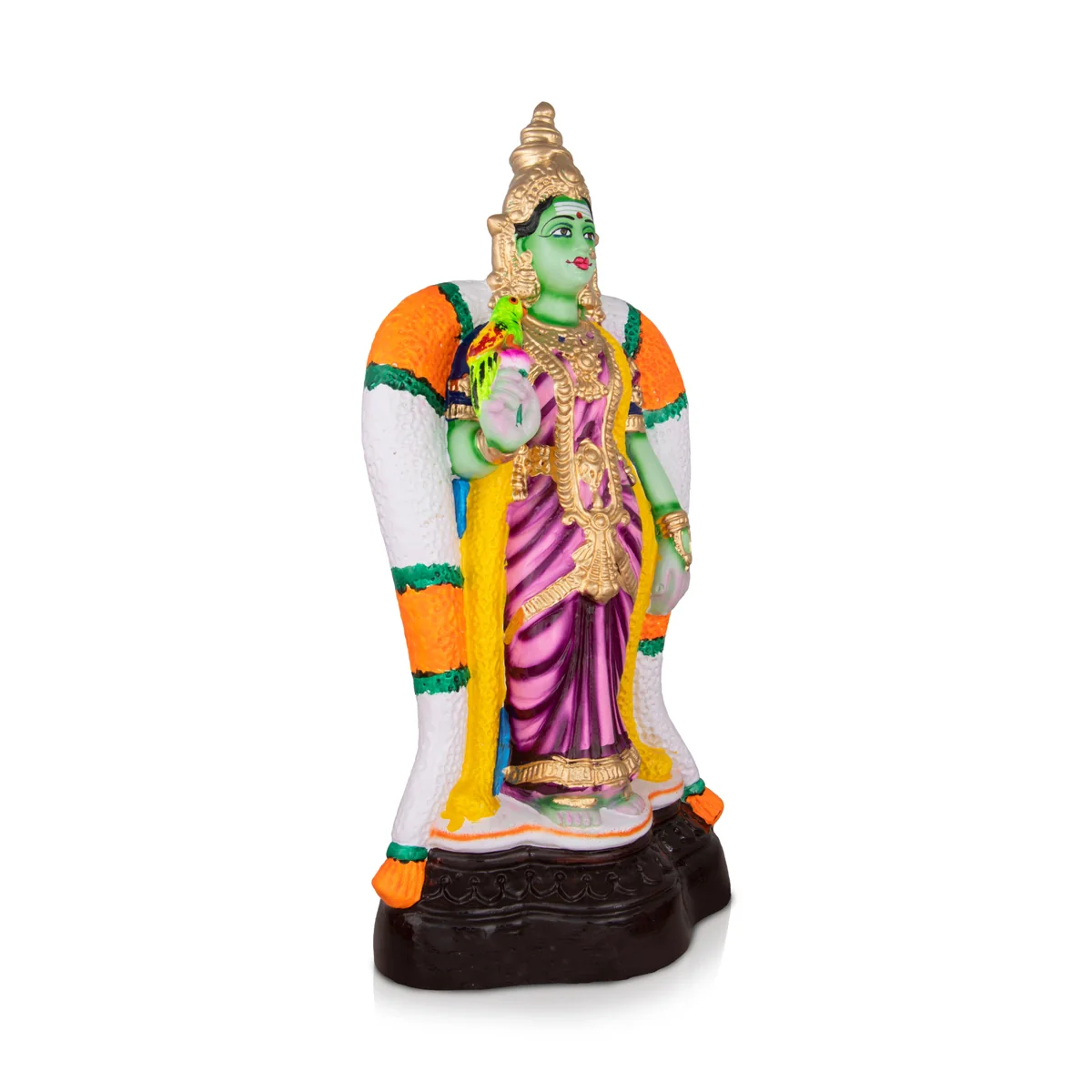 Meenakshi Paper Mache Golu Bommai - 18 x 10 Inches | Giri Golu Doll/ Navaratri Golu Bomma/Gombe/Bommai - Image 3