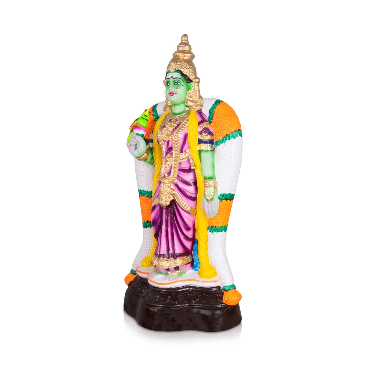 Meenakshi Paper Mache Golu Bommai - 18 x 10 Inches | Giri Golu Doll/ Navaratri Golu Bomma/Gombe/Bommai - Image 4