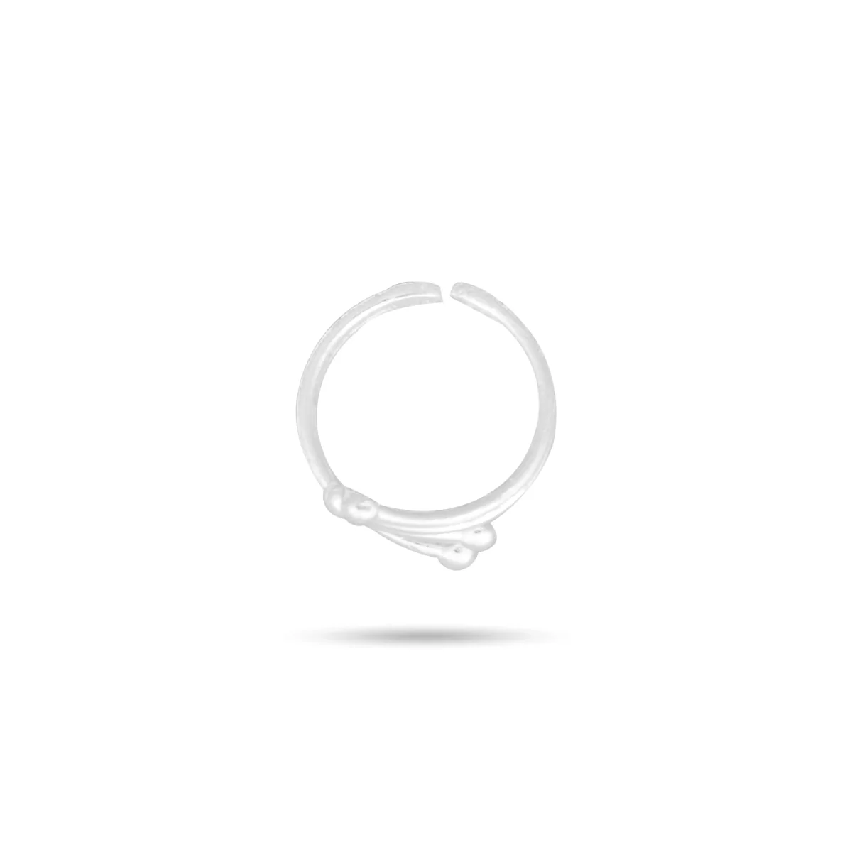 Metti | Toe Ring/ Foot Ring/ Silver Jewellery for Women - Image 7