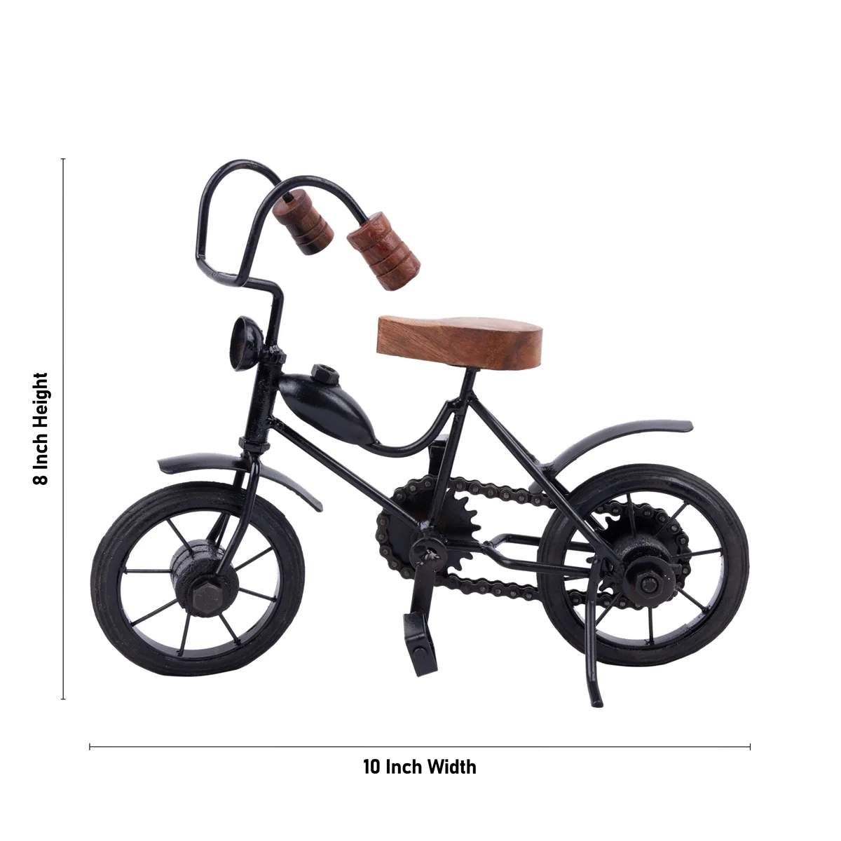 Miniature Bicycle - 8 x 10 Inches | Cycle Miniature/ Decorative Showpiece for Home Decor - Image 3