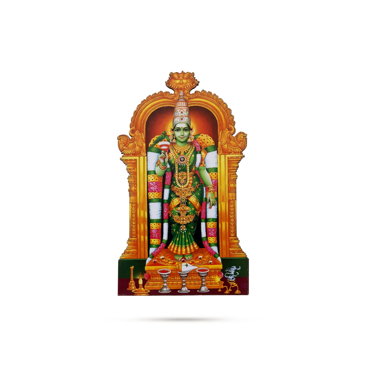 Mixed God Printed Picture Magnet - 5 X 2.75 Inches | Fridge Magnet/ Divine God Image Magnet For Home & Office - Image 6