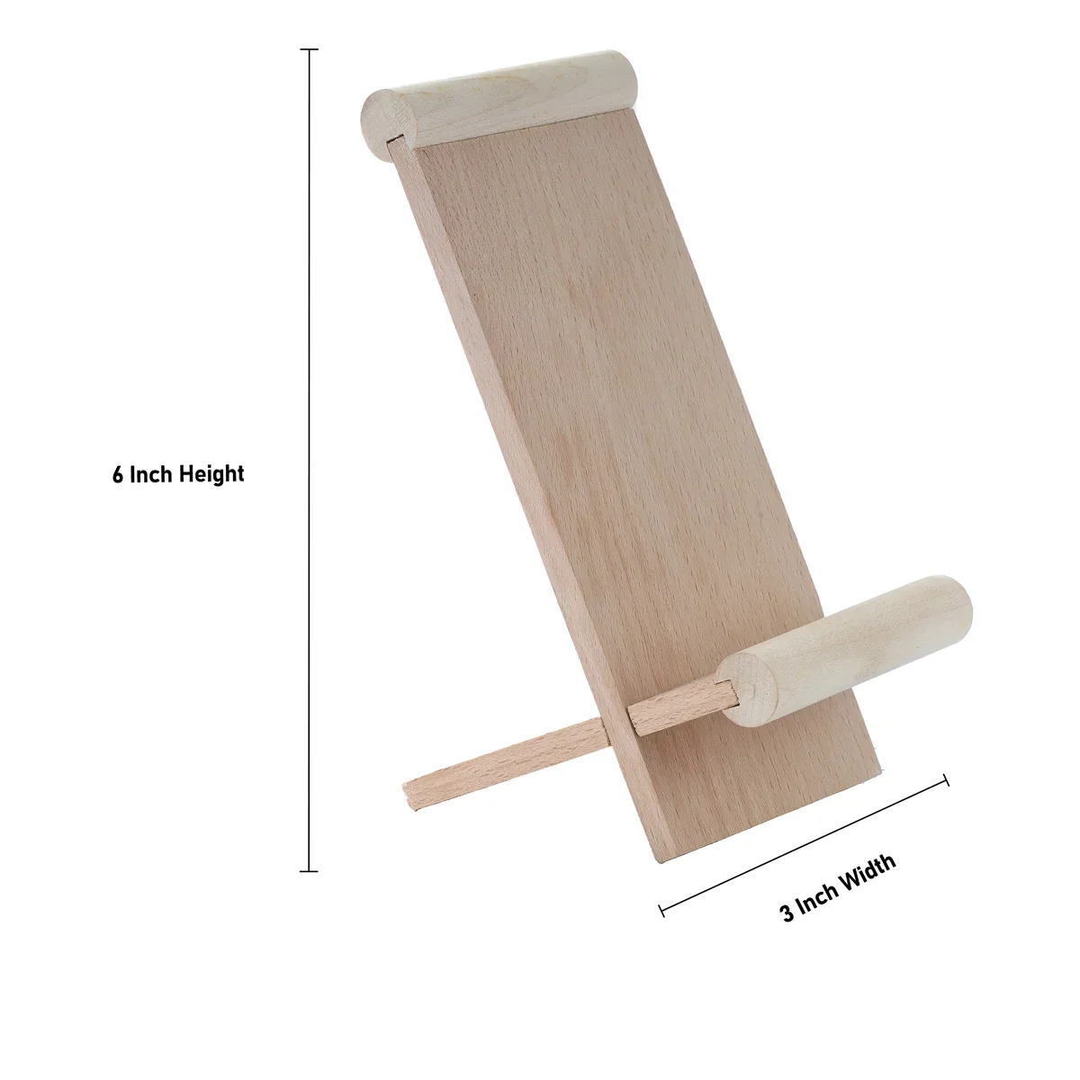 Mobile Stand - 6 x 3 Inches | Phone Stand/ Wood Cell Phone Stand for Home - Image 3