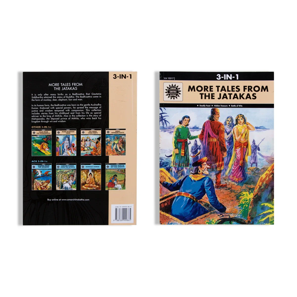 More Tales From The Jatakas - English | 3 In 1 Moral Story Book - Image 2