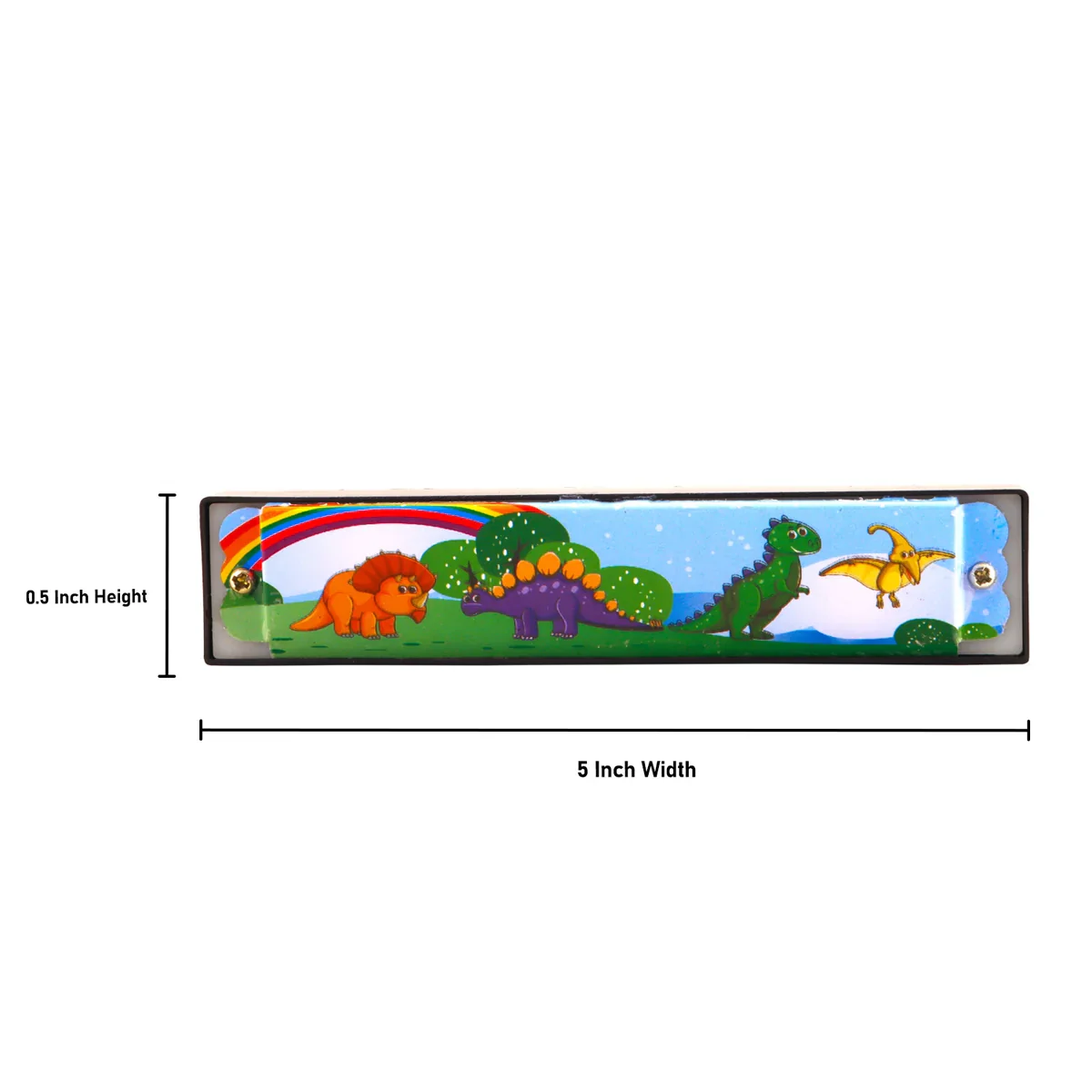 Mouth Organs - 0.5 x 5 Inches | Harmonica/ Wooden Music Toy for Kids - Image 3
