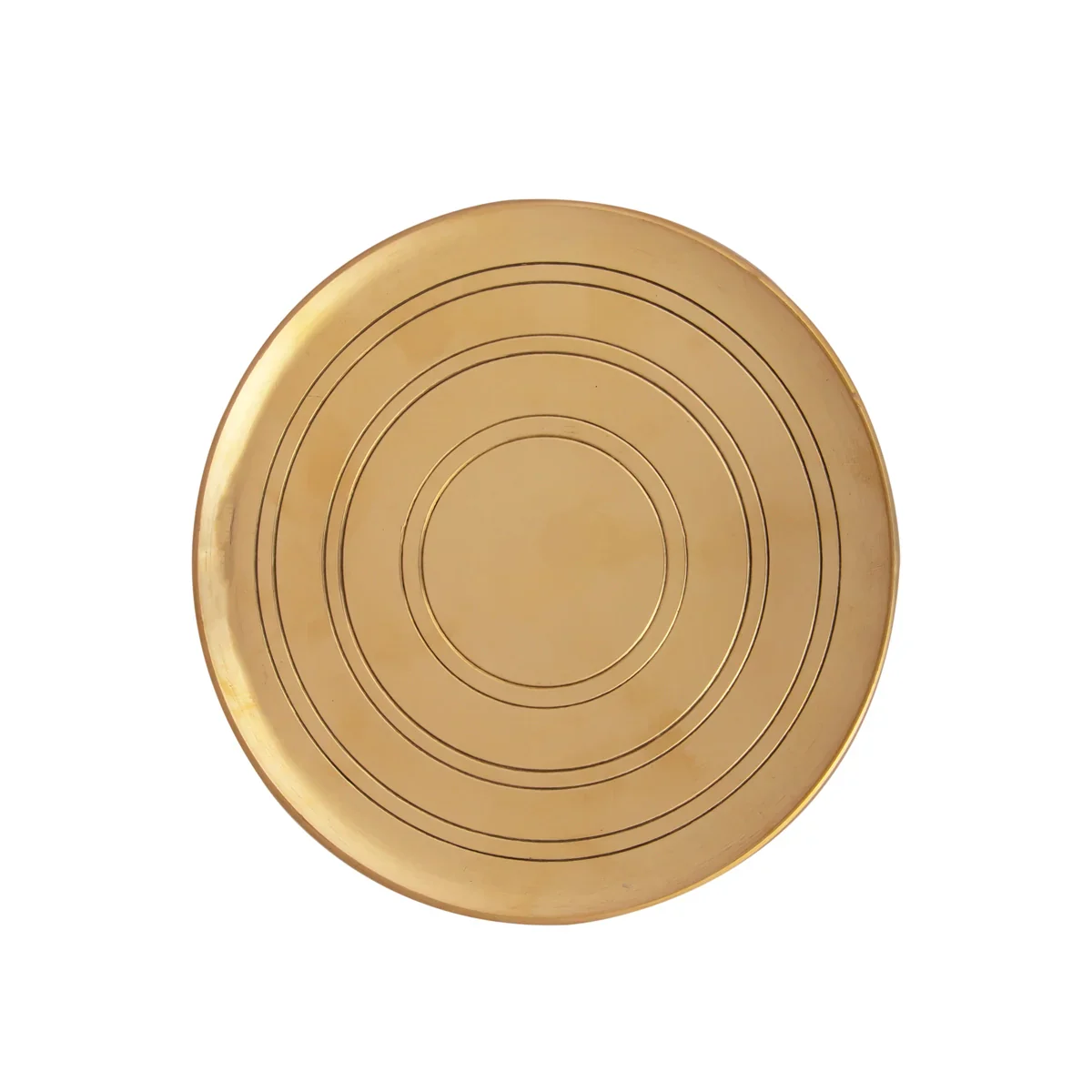 Mukkali Stool - 3 x 2.5 Inches | Brass Mukkali Stand/ Brass Stand for Pooja/ 300 Gms Approx - Image 3