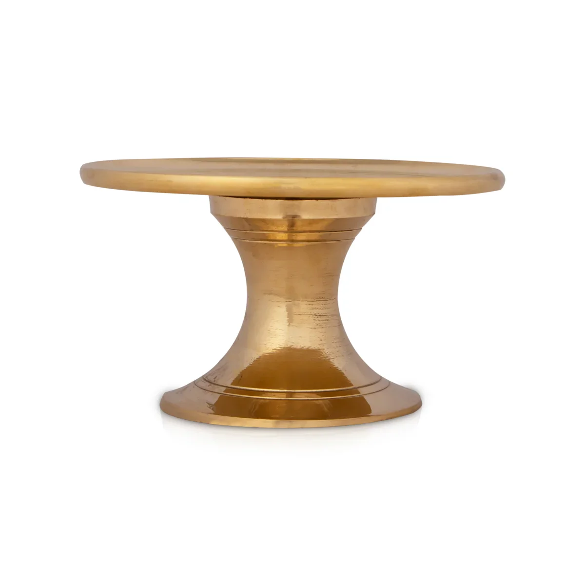 Mukkali Stool - 4 x 3 Inches | Brass Mukkali Stand/ Brass Stand for Pooja/ 225 Gms Approx
