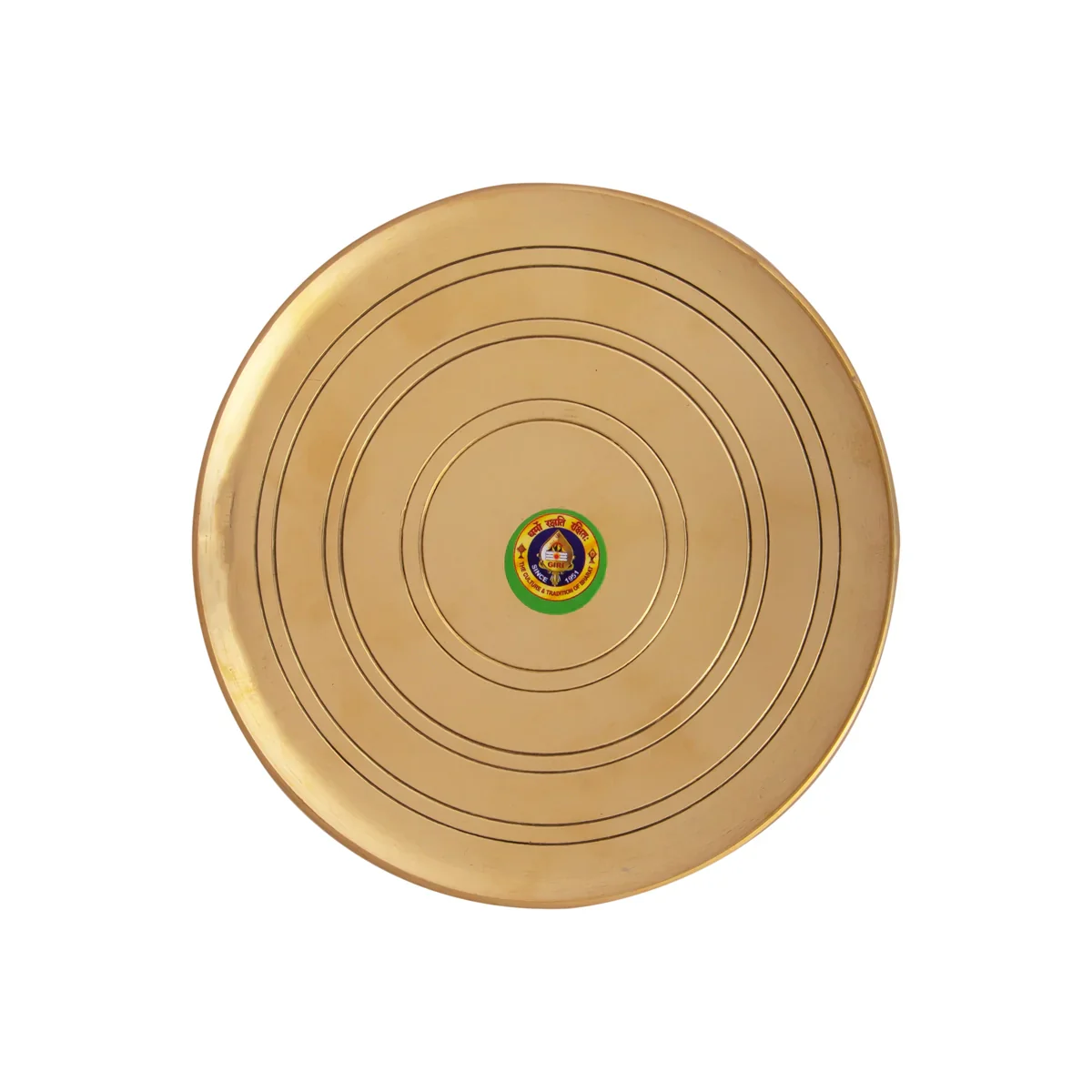 Mukkali Stool - 4 x 3 Inches | Brass Mukkali Stand/ Brass Stand for Pooja/ 225 Gms Approx - Image 3