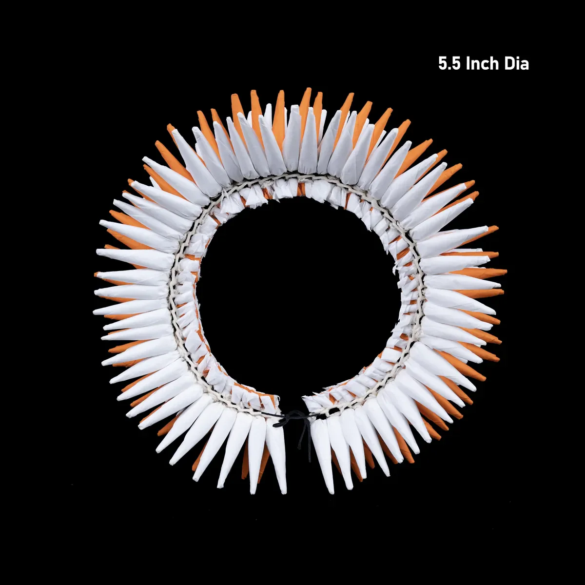 Mullai Flower - 5.5 Inches | Paper Hair Flower/ Artificial Gajra/ Floral Accessory for Hair Styling - Image 5