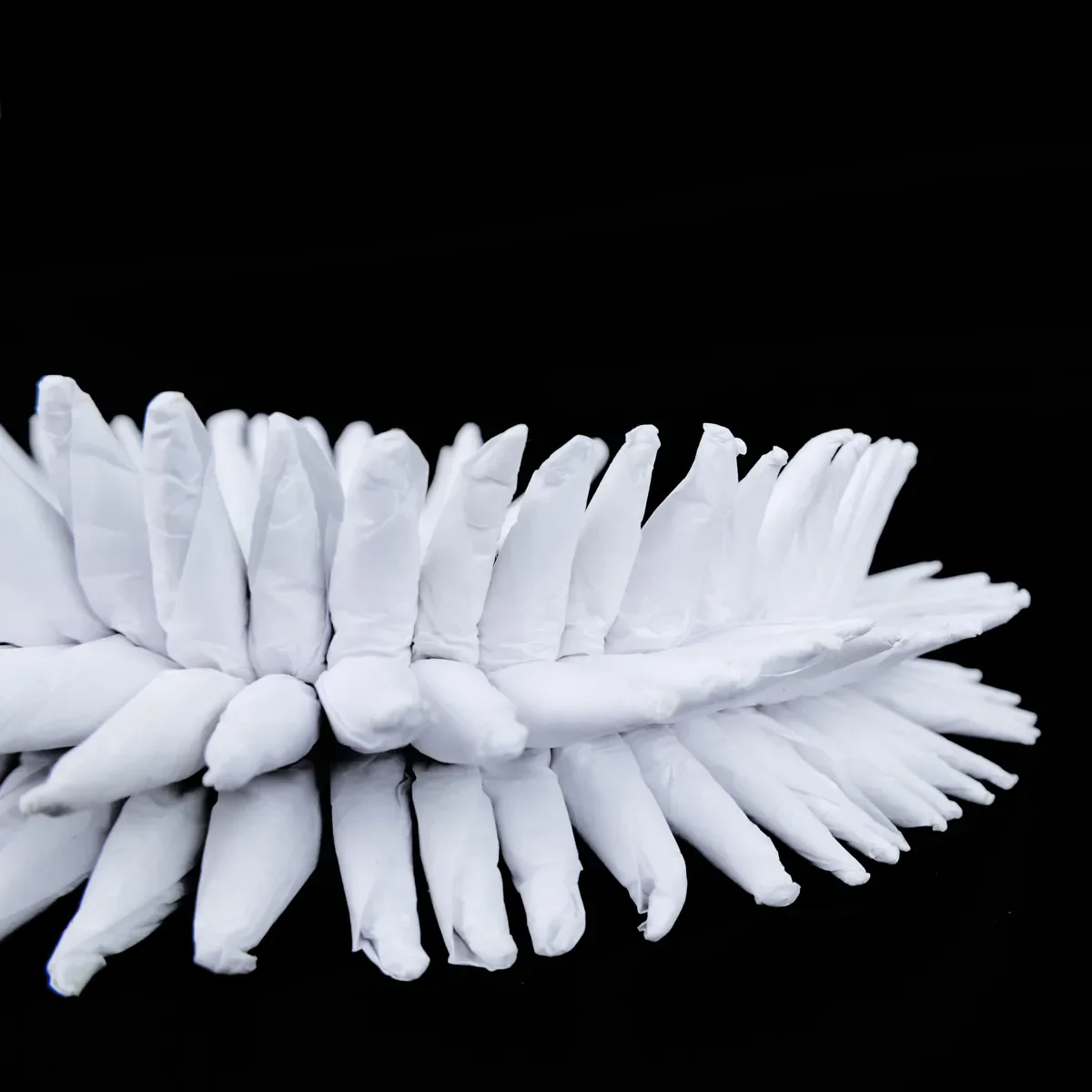 Mullai Hair Flower - 5.5 Inches | Paper Artificial Flower/ Gajra/ Hair Accessory for Hair Styling - Image 3
