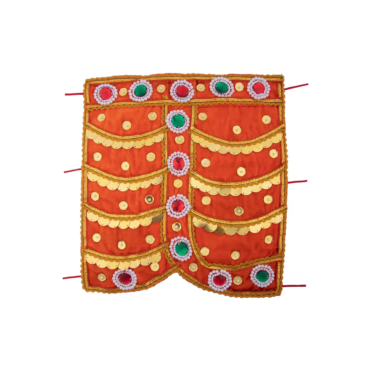 Murugan Raja Alangaram Dress - 1.5 Feet | Raja Alankaram Dress for Deity - Image 3