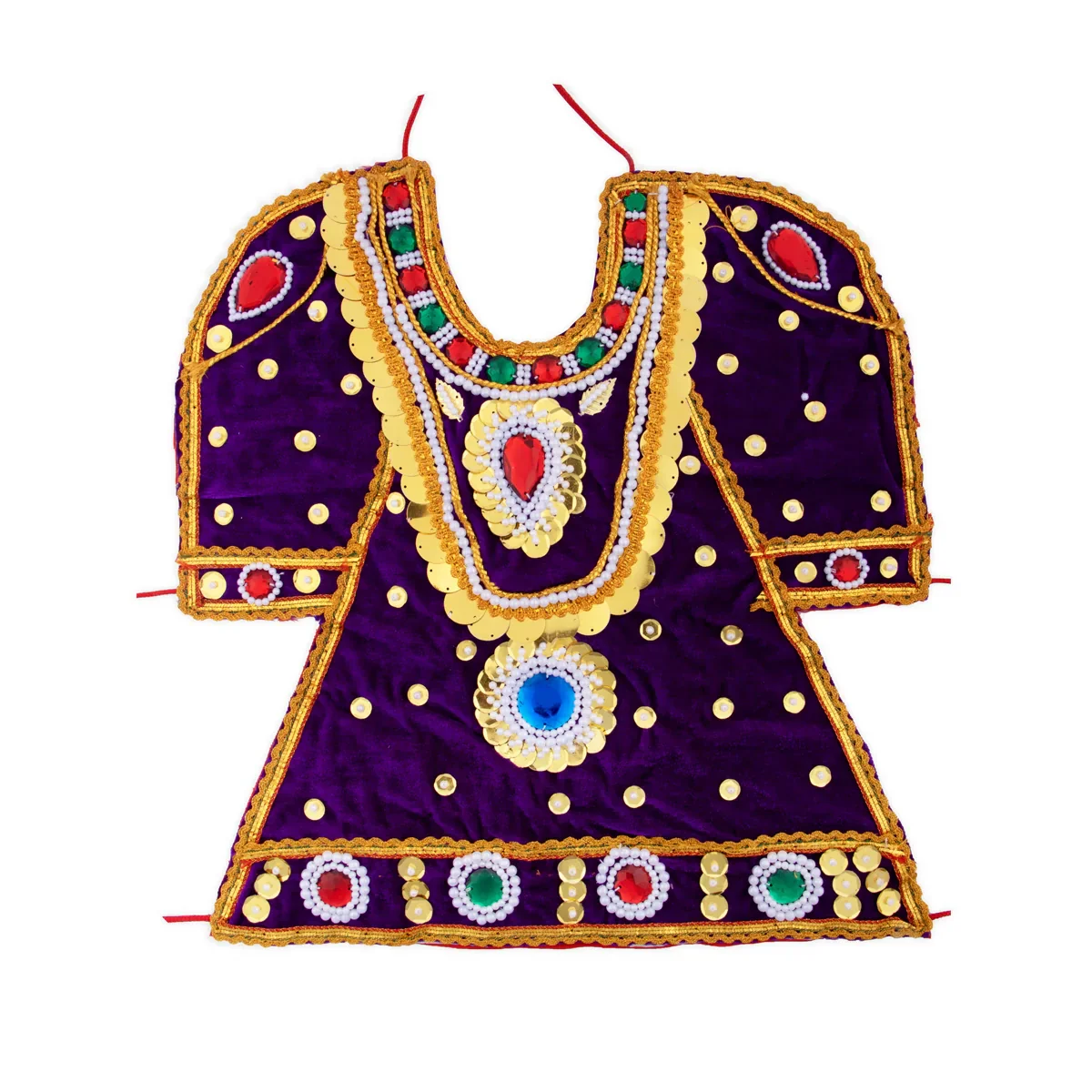 Murugan Raja Alangaram Dress - 30 Inches | Raja Alankaram Dress for Deity - Image 2