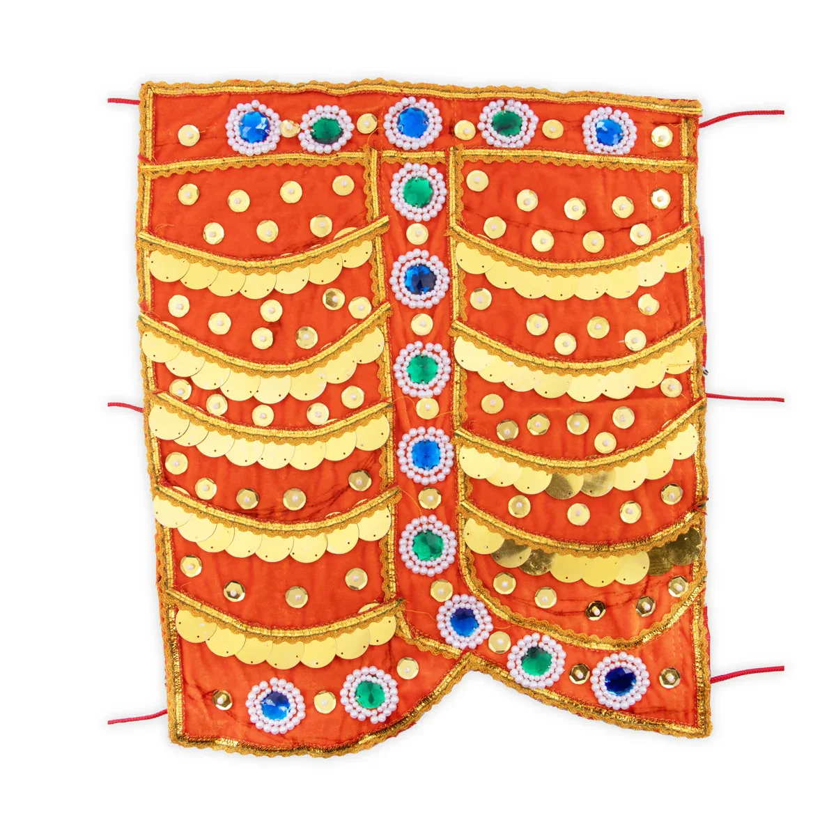 Murugan Raja Alangaram Dress - 30 Inches | Raja Alankaram Dress for Deity - Image 3