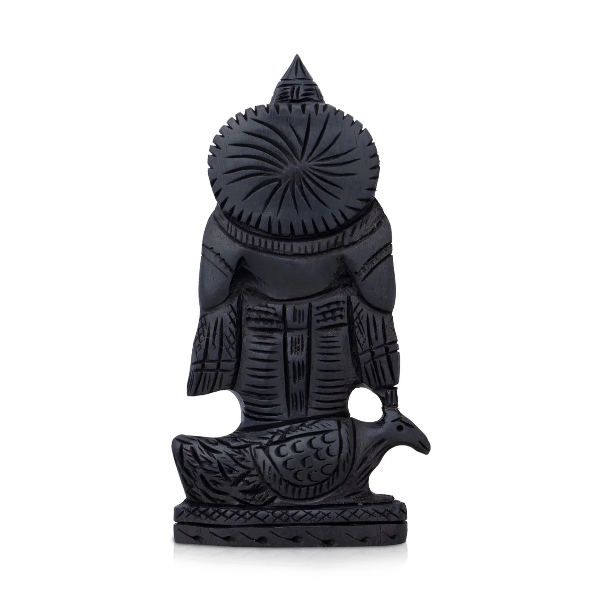 Murugan Statue - 4 X 2.5 Inches | Kartikeya Statue/ Karungali Statue For Pooja & Home Decor - Image 5