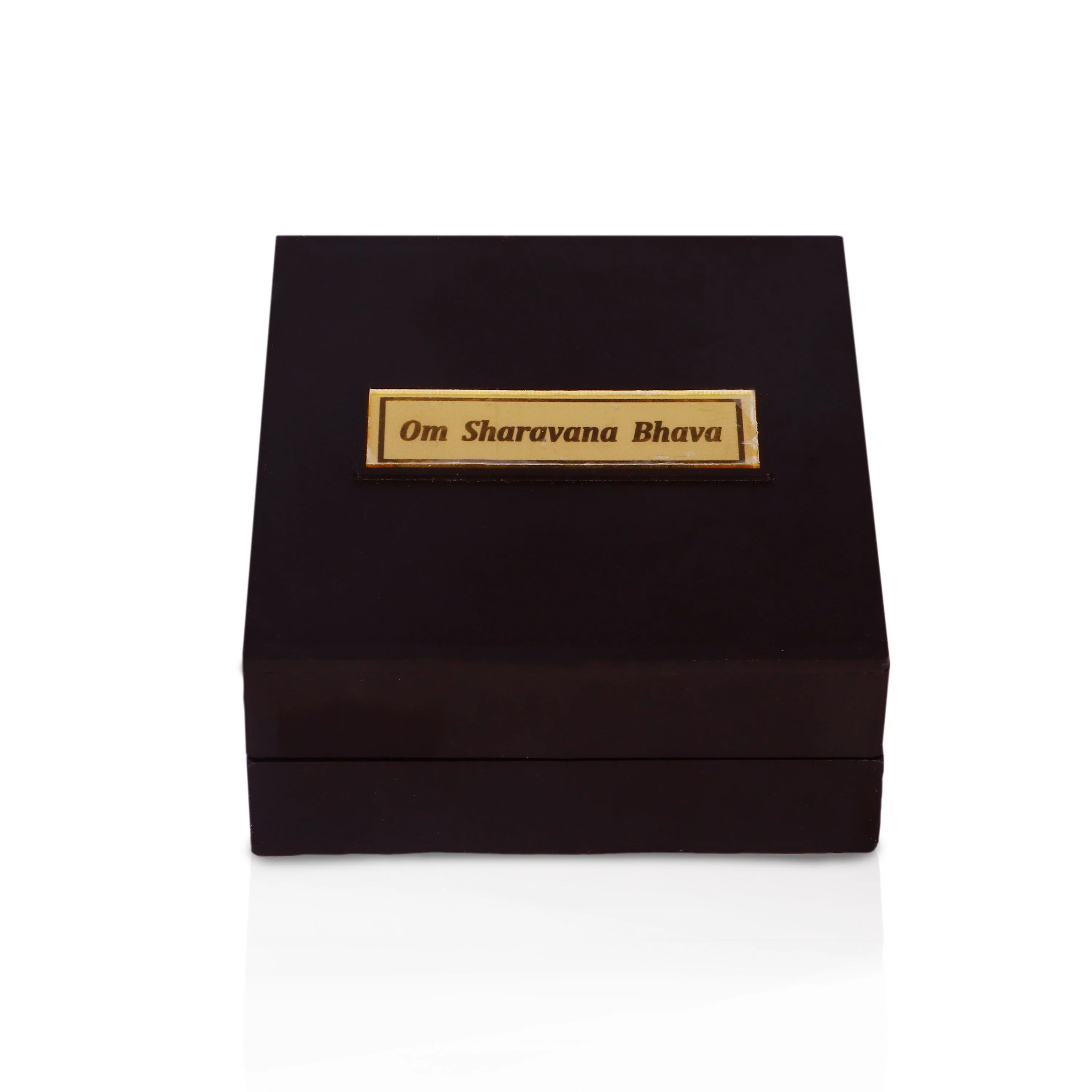 Murugan Valli Deivanai Pooja Box - 1.5 X 3.75 X 4 Inches | Puja Box/ Charan Paduka Box For Worship - Image 6