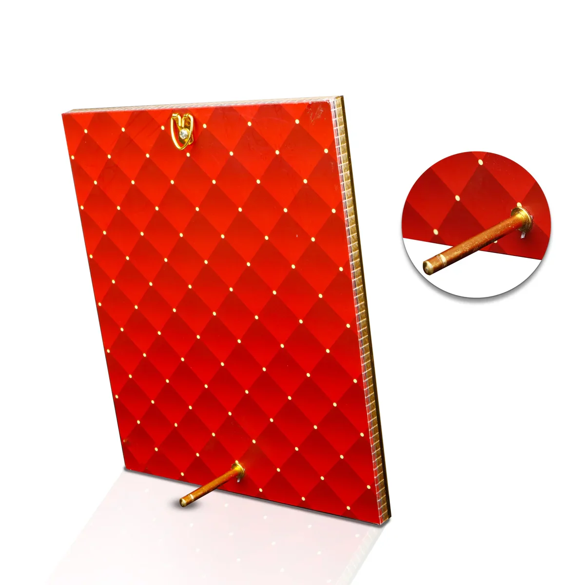 Murugan Valli Devanai Photo Frame - 7 x 8 Inches | Picture Frame for Home - Image 5