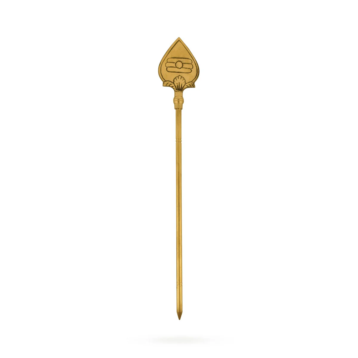 Murugan Vel - 12 x 1.5 Inches | Muruga Vel/ Brass Vel/ Brass Astras for Pooja
