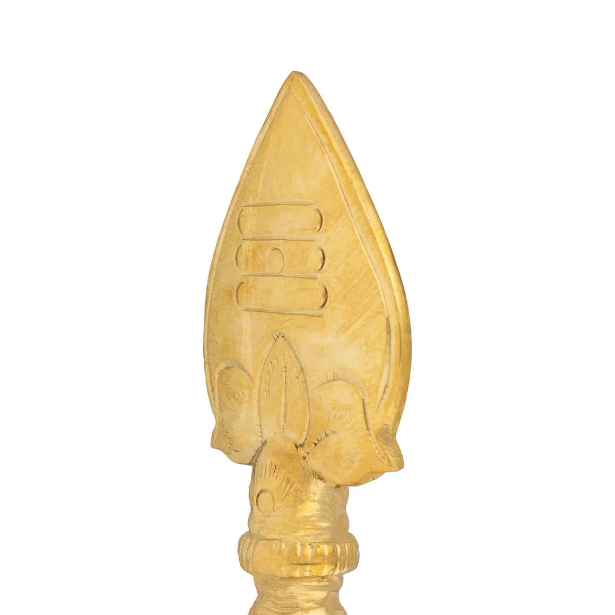 Murugan Vel - 16 x 2 Inches | Muruga Vel/ Brass Vel/ Brass Astras for Pooja - Image 2