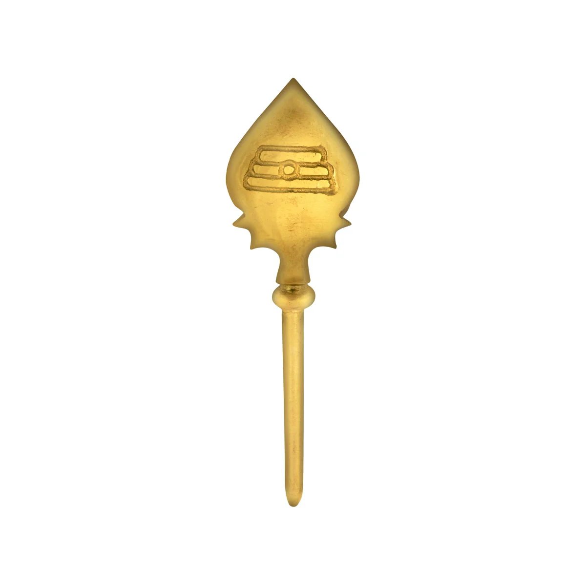 Murugan Vel - 3 x 1 Inches | Brass Vel/ Muruga Vel/ Brass Astras for Pooja - Image 2
