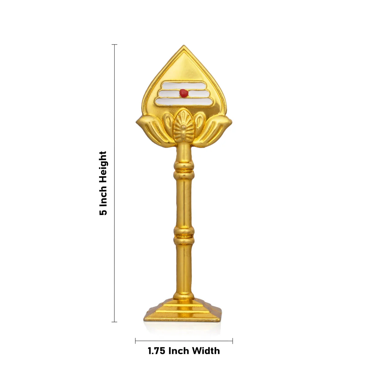 Murugan Vel With Base - 5 x 1.75 Inches | Muruga Vel/ Car Decor/ Zinc Astras for Pooja - Image 3
