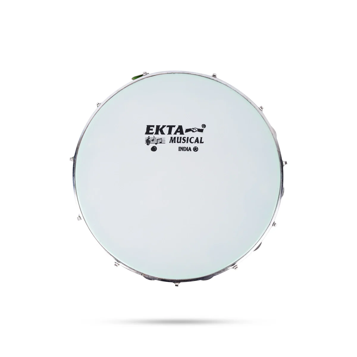 Musical Tambourine - 2 x 12 Inches | Hand Percussion Instrument/ Kanjira Instrument for Bhajan - Image 3