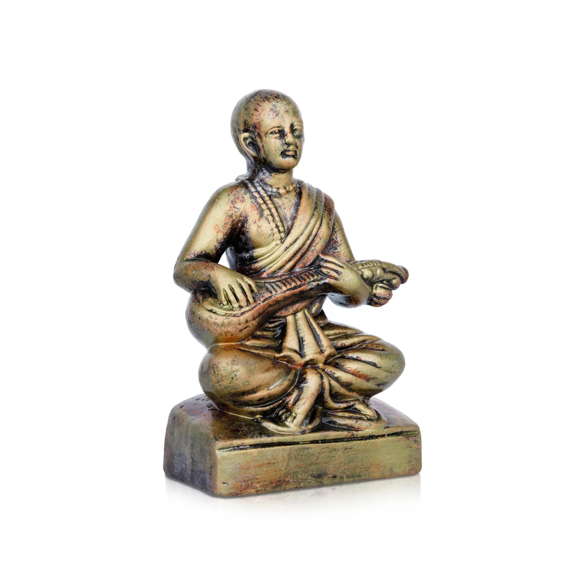 Muthuswami Dikshitar Clay Golu Bommai - 6 Inches | Giri Golu Doll/ Navaratri Golu Bomma/Gombe/Bommai - Image 3