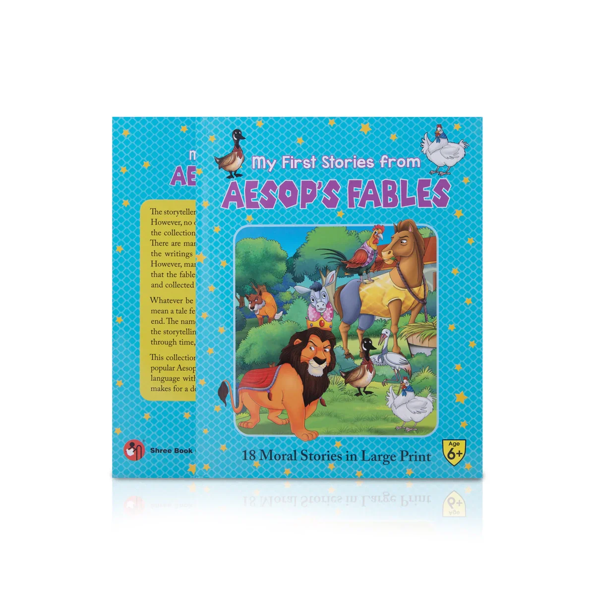 My First Stories From Aesop’s Fables - English | 18 Moral Stories In Large Print/ Story Book/ Childrens Book - Image 2