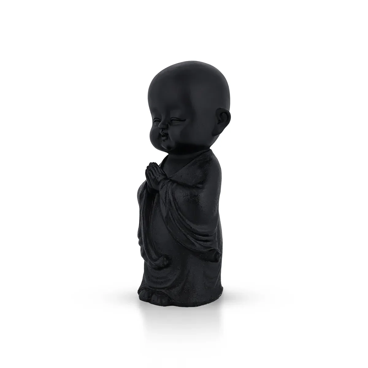 Namaste Buddha Monk Statue - 8.5 X 2.75 Inches | Resin Statue/ Standing Buddhist Monk Doll For Positive Energy - Image 2