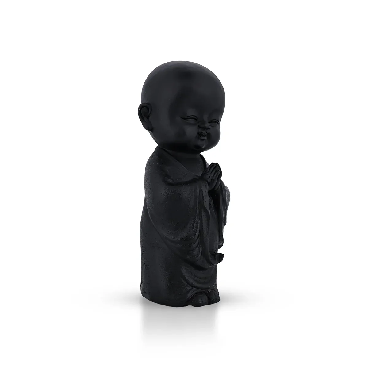 Namaste Buddha Monk Statue - 8.5 X 2.75 Inches | Resin Statue/ Standing Buddhist Monk Doll For Positive Energy - Image 3