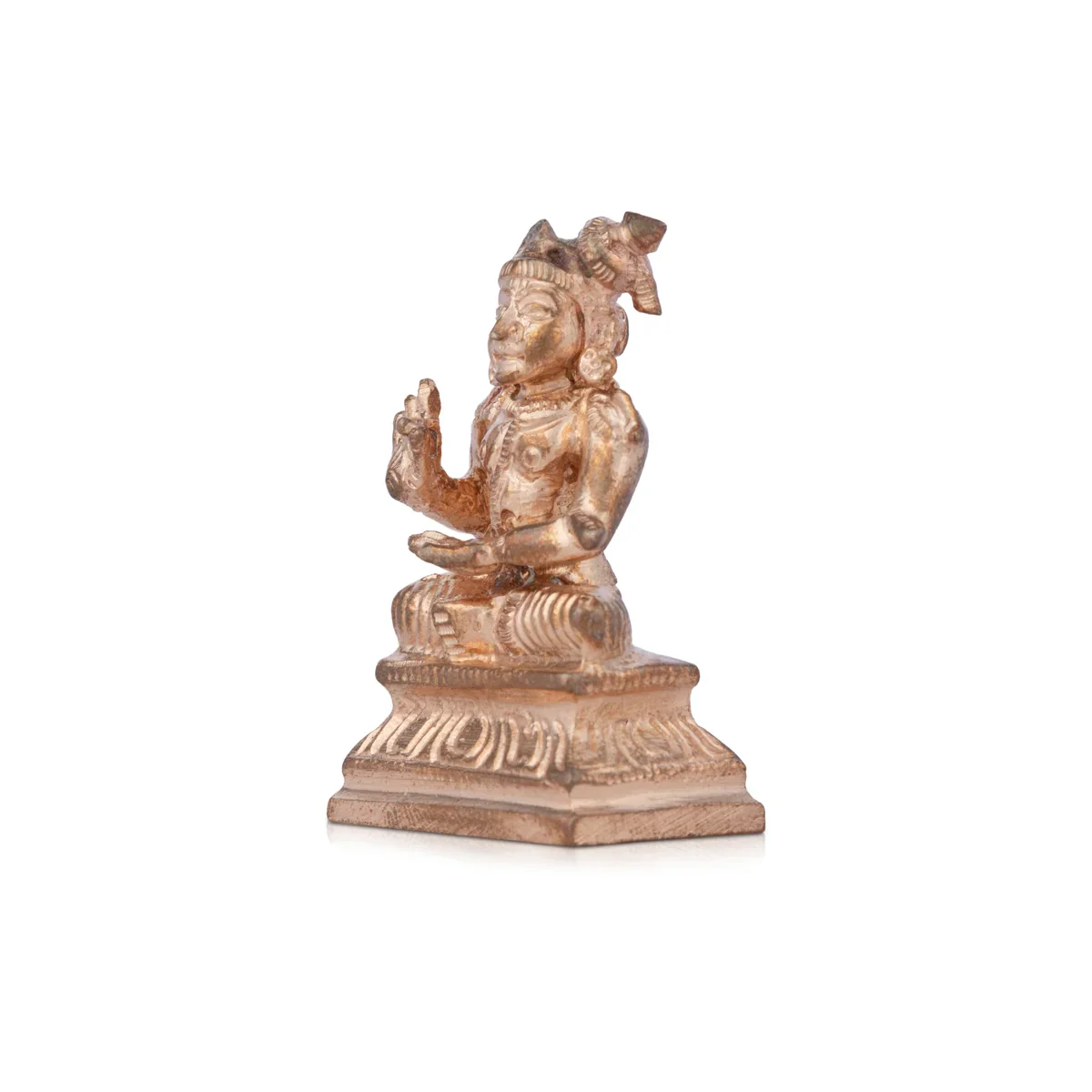 Nammazhwar Statue - 1.5 x 1 Inches | Panchaloha Idol/ Nammalvar Idol for Pooja/ 60 Gms Approx - Image 3