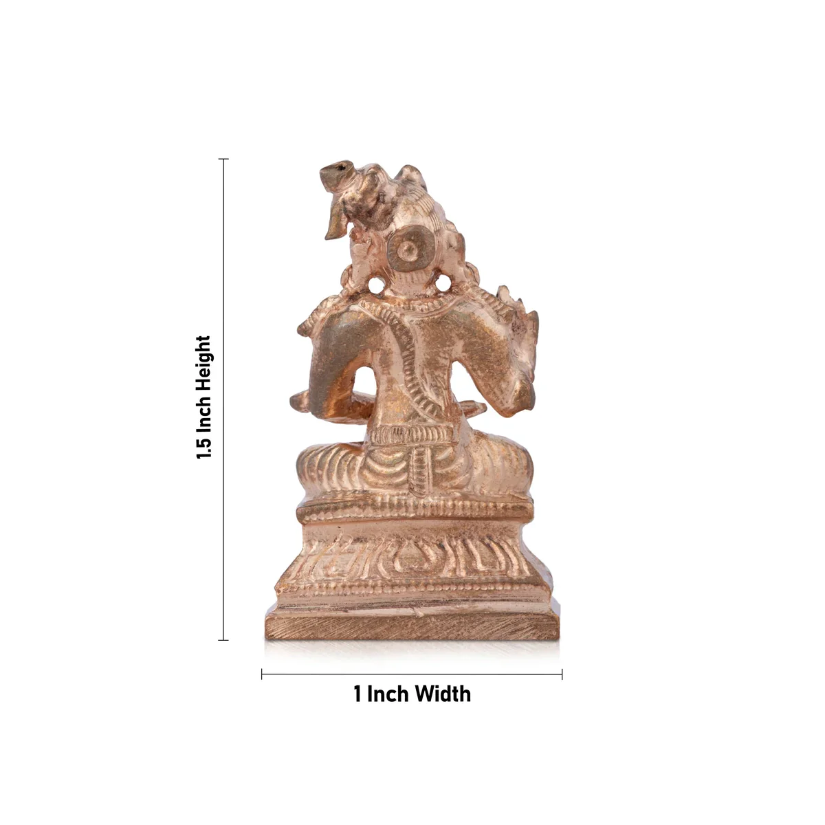 Nammazhwar Statue - 1.5 x 1 Inches | Panchaloha Idol/ Nammalvar Idol for Pooja/ 60 Gms Approx - Image 5
