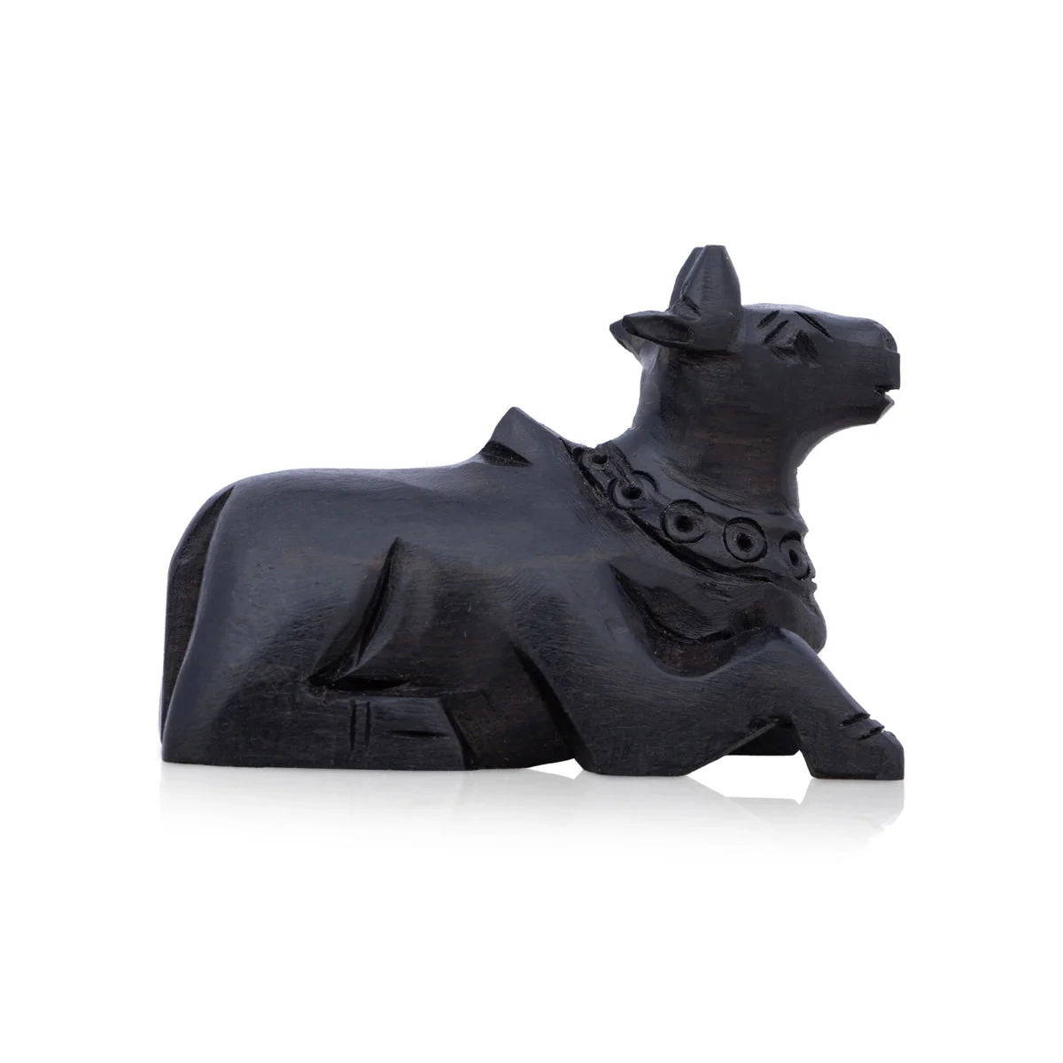 Nandi Statue - 2 X 2.25 Inches | Nandhi Statue/ Karungali Nandi Idol For Pooja And Gifting - Image 4