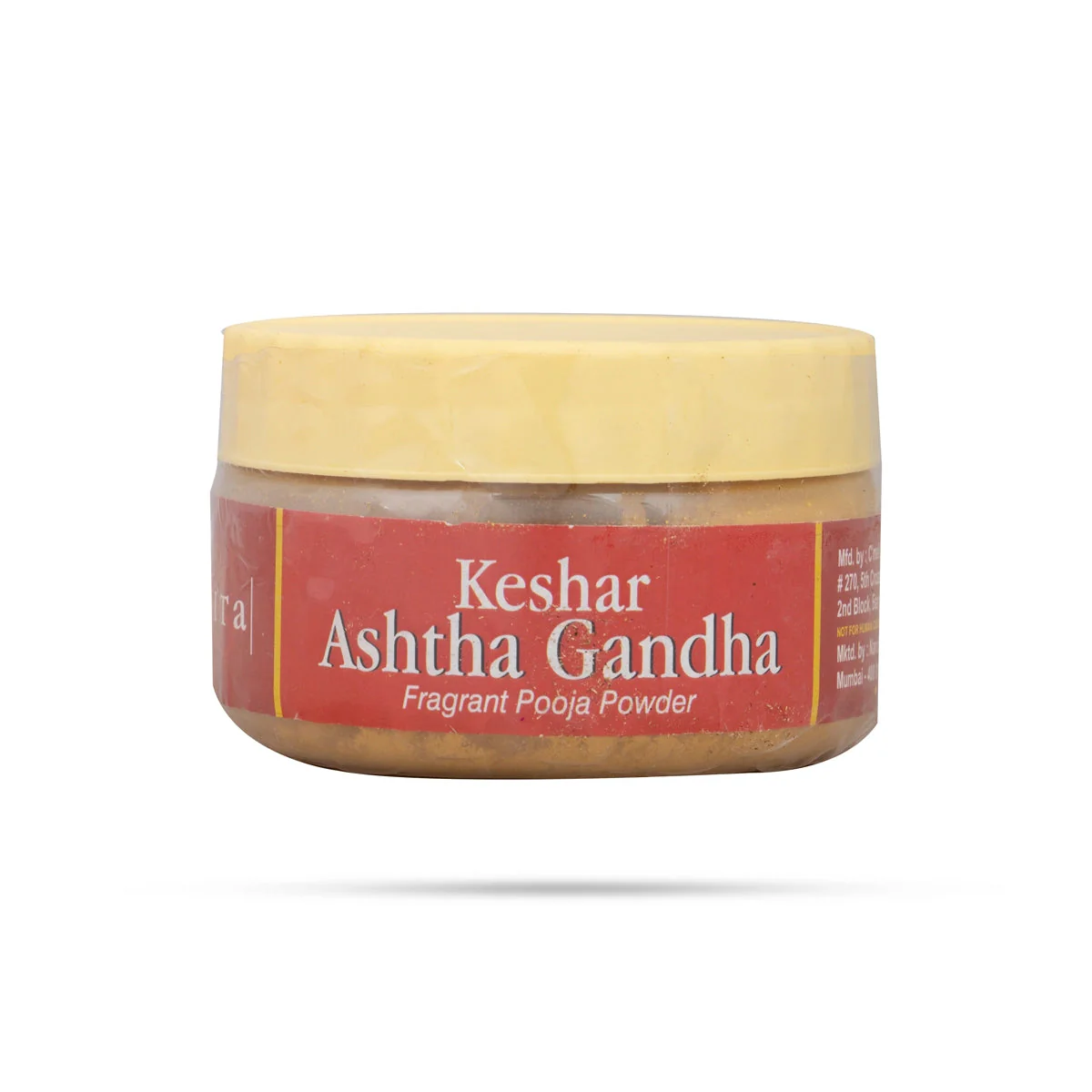 Nandita Keshar Ashtha Gandha Fragrant Pooja Powder - 50 Gms | Sandal Powder/ Chandan Tika for Pooja - Image 2