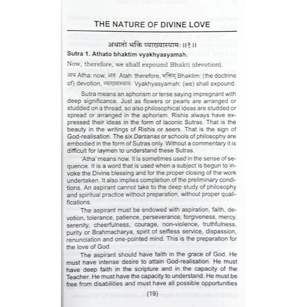 Narada Bhakti Sutras - English | by Sri Swami Sivananda/ Hindu Spiritual Book - Image 3